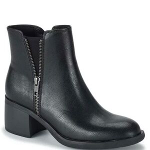 BareTraps Black Ankle Booties